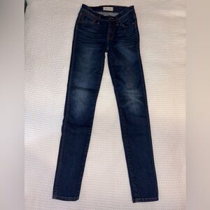 Madewell womens 9” high riser skinny skinny jeans 25 tall